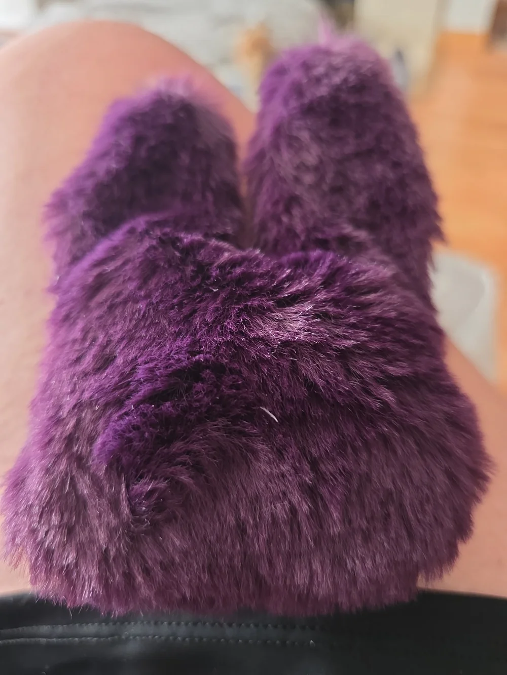 Plush Purple Bunny Bag Charm Keychain – Kids Accessories